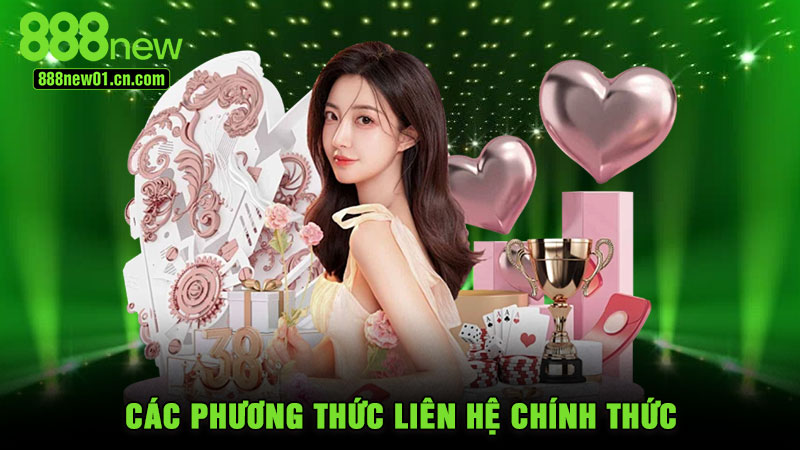 Các phương thức liên hệ chính thức