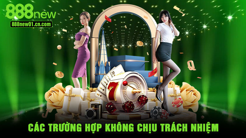 Các trường hợp không chịu trách nhiệm
